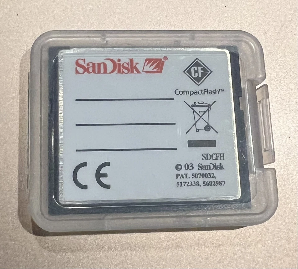 Set Of 2 -2.0GB CF Compact Flash Memory Cards - Image 3 of 3