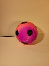 Rubber Inflateable Rainbow Soccer Ball