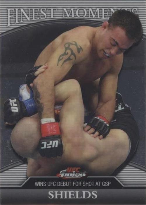 2011 Topps Finest UFC - Jake Shields #FM-JS - 1 of 1