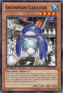 Snowman Creator - ABYR-EN029 - Common - Unlimited Edition x3 - Near Mint
