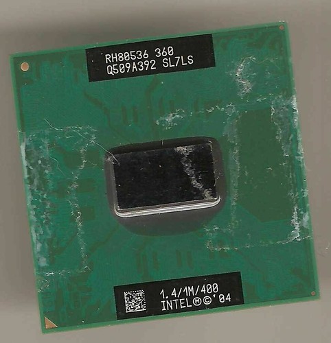 Prozessor SL7LS Intel Celeron M 360 (1M Cache, 1.40 GHZ, 400 M / Prozessor CPU