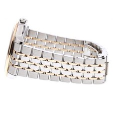 TUDOR 1926 91651 42mm SS/RG Automatic Silver Dial Date Watch #C136 3