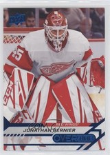 2020-21 Upper Deck Overtime Blue Jonathan Bernier #36 xp6