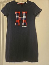 Tommy Hilfiger Women's  Navy Size S Cotton Dress