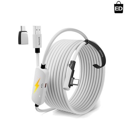 High-Performance 16FT Link Cable for Oculus Quest 3/Pro with 18W Power Delivery