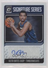 2018-19 Panini Donruss Optic Signature Series Keita Bates-Diop #SG-KBD Auto 0s5s
