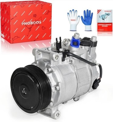 PHOBOOS A/C Compressor with clutchwith Audi A4/A4 allroad/A4 Quattro 2004-2015