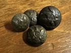Original Civil War Federal Eagle Buttons, Cavalry Dug/Non Dug, Steele & Johnson