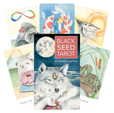 Black Seed Tarotkarten Set Mit Begleitbuch Chakra Karten US Games Systems
