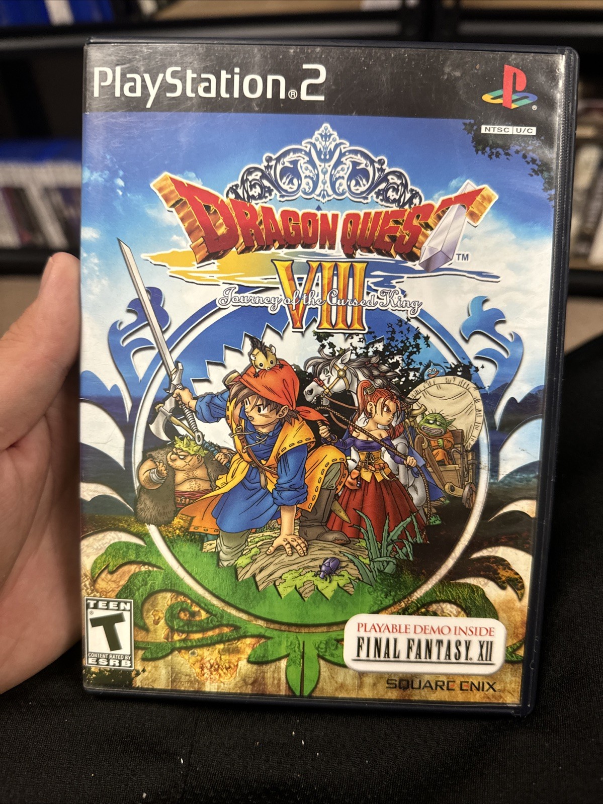 Dragon Quest VIII Cursed King PS2 Tested Includes Demo