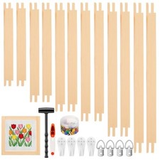 24pcs Needlepoint Stretcher Bars - 6 Sizes - Needlework with - Set of 24