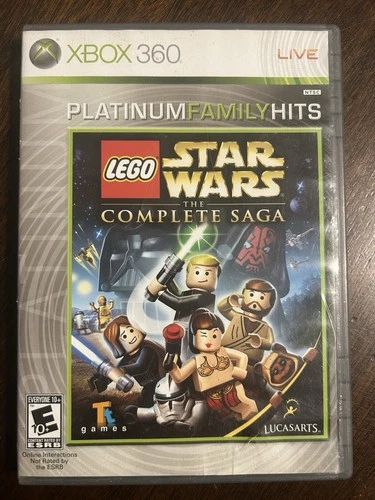LEGO Star Wars: The Complete Saga (Microsoft Xbox 360, 2007)