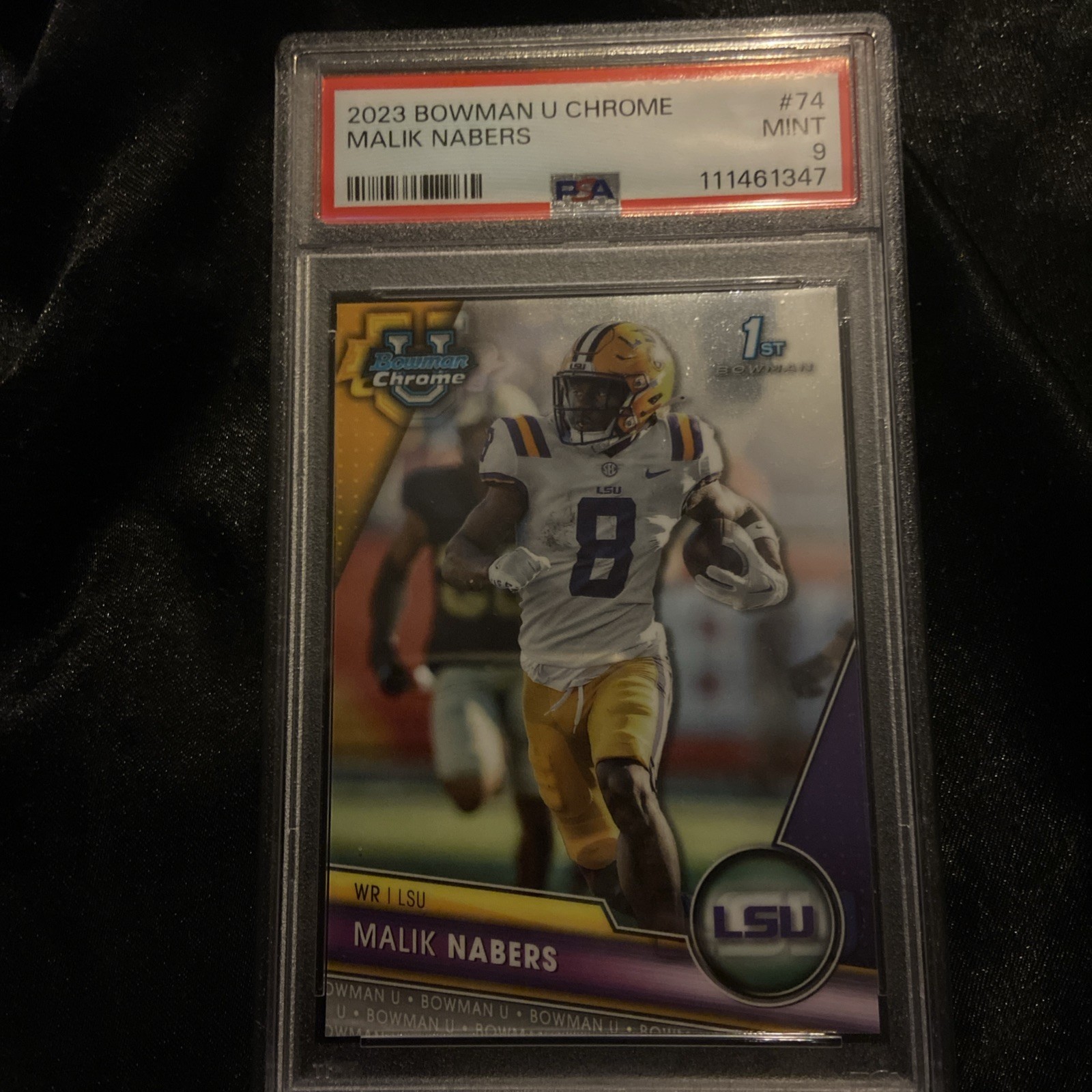 2023 Bowman University Chrome - Malik Nabers #74 (RC)