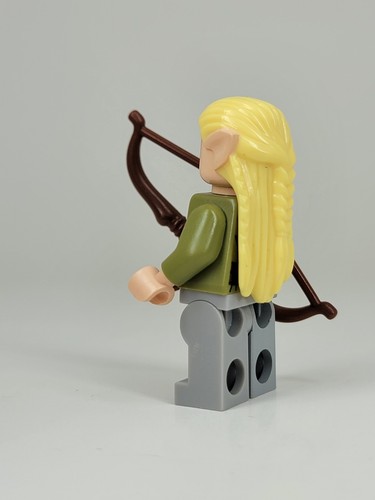Lego Minifigure Lord of the Rings Legolas + Elven Bow lor015 79008 C12 - Picture 2 of 4