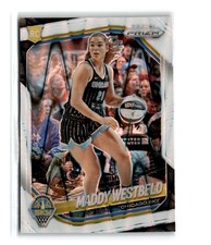 Maddy Westbeld 2025 Panini Prizm WNBA White Seismic #138 Rookie RC Sky