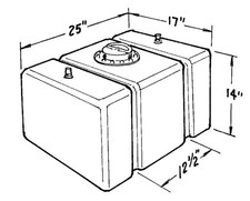 Jaz Products 200-222-01 22-gallon Ct Fuel Cell Jaz Products 200-222-01 22-gallon Ct Fuel Cell