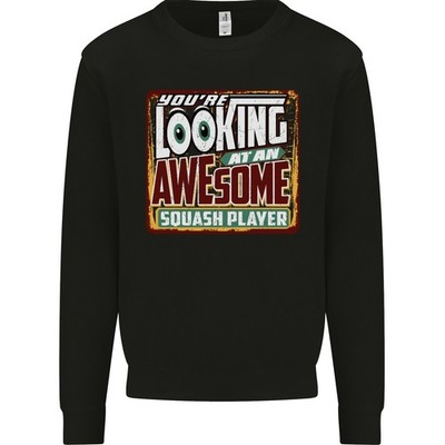 Ein Genial Squash Spieler Herren Sweatshirt Pullover