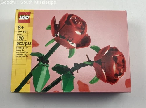 LEGO Roses Building Kit Set #40460 120 pcs