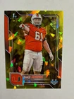2025 Bowman Chrome University Sapphire Football Yellow Francis Mauigoa #29