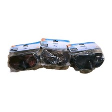 Lot Of 3 Swim Goggles Mask Diving Swimming Pool Lake Pink Clear Blue Tinted Bulk