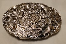New w/out tag - Crumrine Flower Filigree Belt Buckle