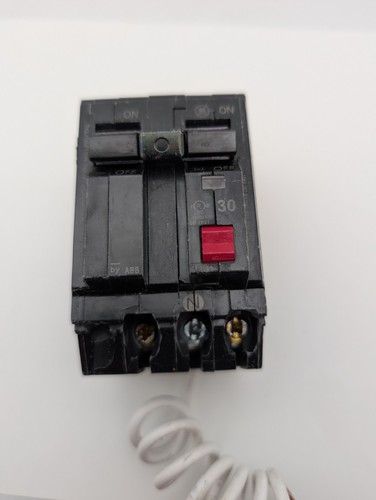 GE THQL2130GFTP 30 Amp 2-Pole Ground Fault Breaker (Used)