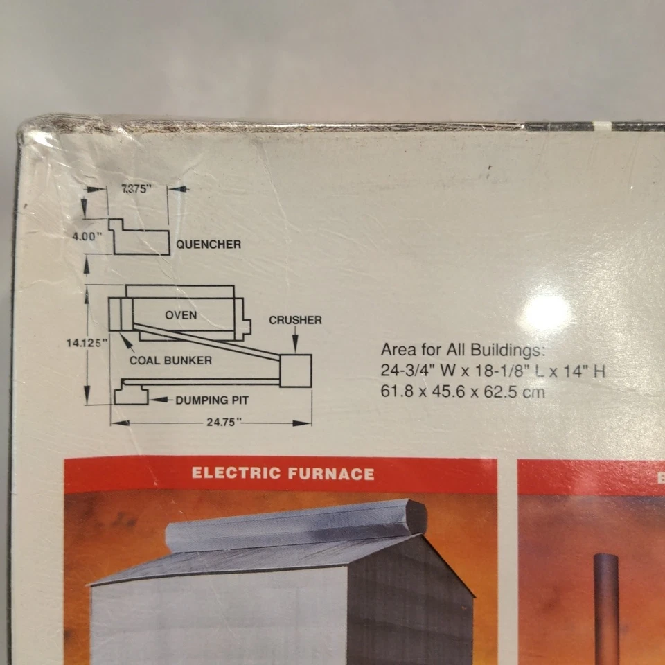 Walthers Cornerstone HO Scale 933-3053 Coke Ovens & Quencher US Steel The Works - Image 3 of 3