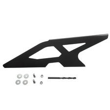 ZIEGER Motorrad Kettenschutz Universal Edelstahl schwarz ABE-frei