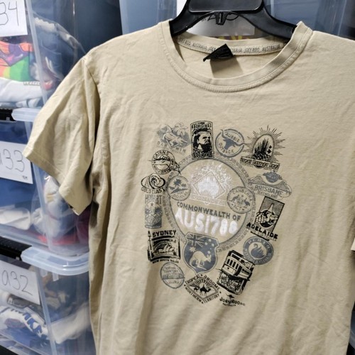 Vtg Joey Roo Common Wealth Australia Tee Size Large A253ed