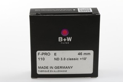 B+W Neutraldichte 110 ND 3.0 +10' - 46mm