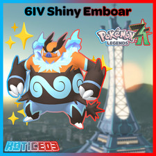 ✨ Shiny Emboar 6IV ✨ Pokemon Legends ZA 🚀 Fast 🚀