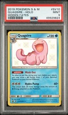 2019 POKEMON SUN & MOON HIDDEN FATES #SV10 QUAGSIRE-HOLO PSA 9 on eBay