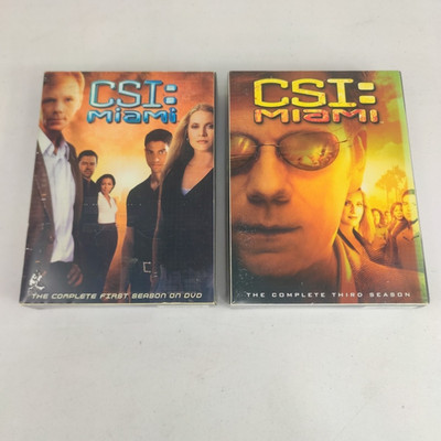 CSI: Miami - The Complete First And Third Seasons DVD Sets Widescreen Edition 