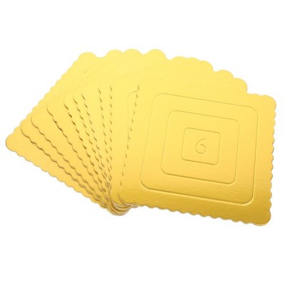 10 Pcs Tortenplatte Cake Board Papiertortenböden Kuchenbackzubehör Kuchenschale