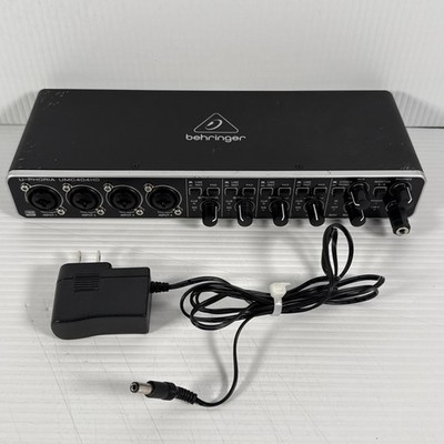 Behringer U-PHORIA UMC404HD USB Audio Interface 4-Channel MIDI Phantom Power