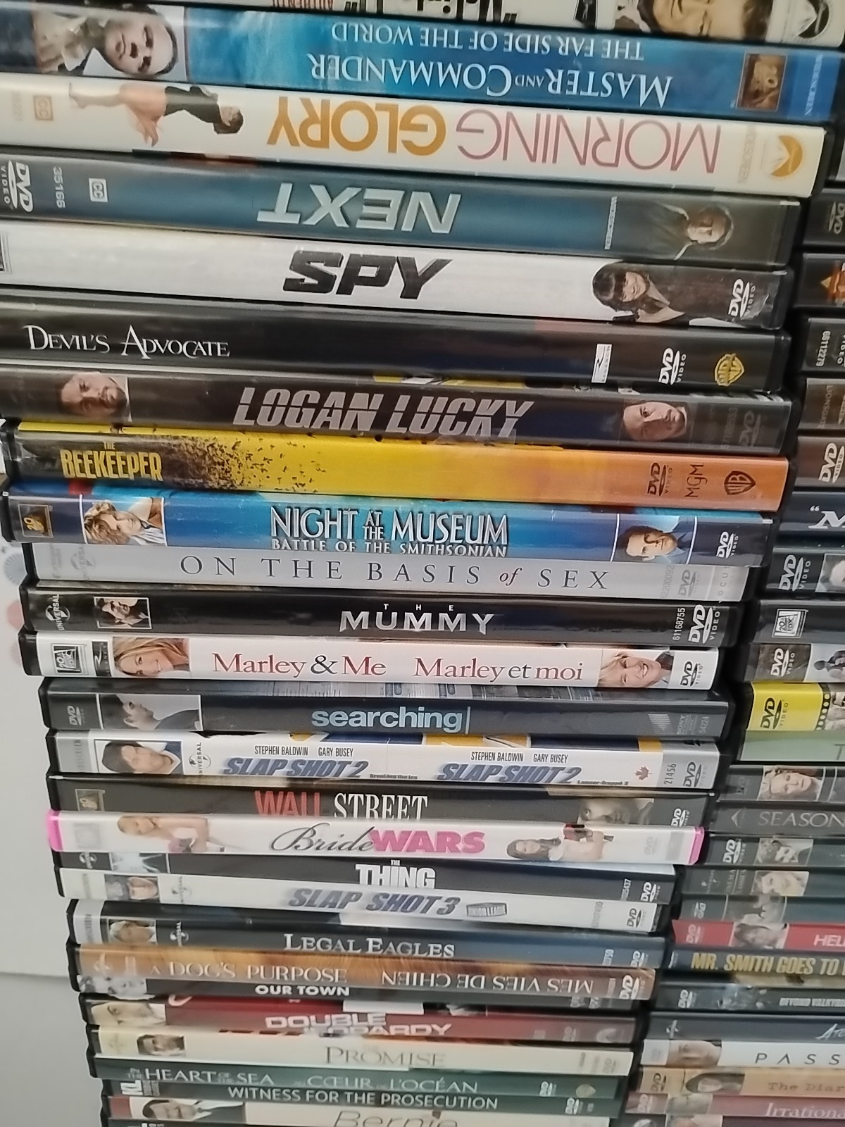 Lot of 120 vintage Estate Sale DVD Classic dvds! NO KIDS MOVIES Trl6#18