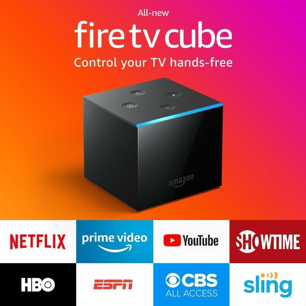 All-new Fire TV Cube 2nd Generation Alexa 4K Ultra HD