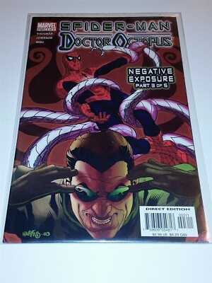 SPIDERMAN DR OCTOPUS NEGATIVE EXPOSURE #3 MARVEL FEBRUARY 2004 NM+ 9.6 OR BETTER