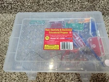 Elenco Model SC-100R Basic Electricity And Electronics Ed Program Basic Snap Kit