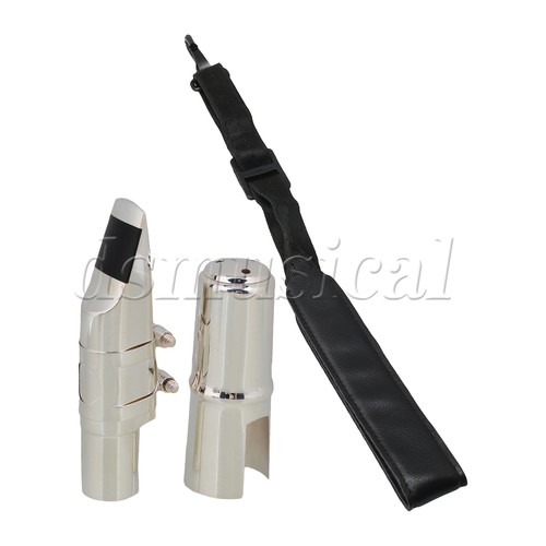2 pz 7# Boccaglione Sassofono Piatto Soprano B Sostituzione & Cinghia Collo - Foto 3 di 6