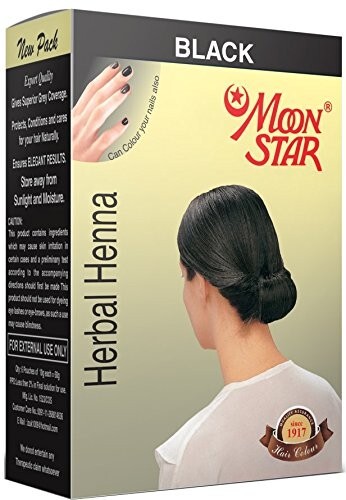 MOON STAR Henna Hair Colour(10gm Each)( 3shades black,brown,brgundy)+free brush - Picture 3 of 8