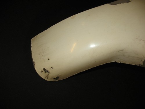 1978 LB50 WHITE REAR FENDER YAMAHA CHAPPY LB 50 1978-1980 550-21611-00-36 - Picture 8 of 9