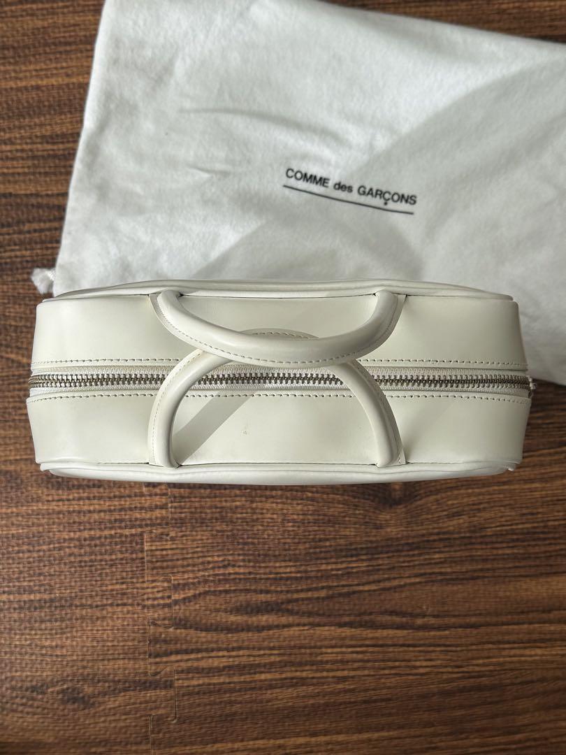 COMME des GARCONS Aoyama Limited White leather Bag Small COMME des GARCONS Aoyama Limited White leather Bag Small
