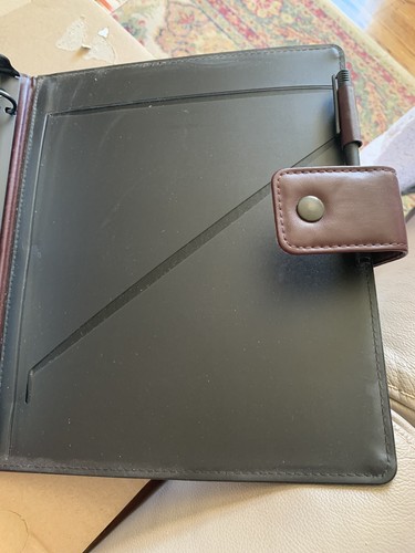 Vtg Unused DAY RUNNER 3 Ring Planner Organizer Binder Entrepreneur Burgundy NEW - Picture 18 of 21