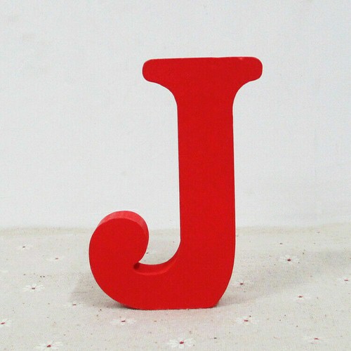 100mm Large 26 Wooden Free Standing Letters Alphabet Wedding Home Shop Decor uk - Picture 28 of 86