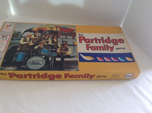 New! THE PARTRIDGE FAMILY Board Game VINTAGE 1971 MILTON BRADLEY Unpunched - Picture 5 of 6