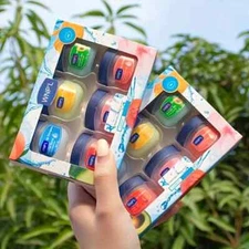 6-in-1 Lip Balm Set Lasting Moisturizing Assorted Flavors