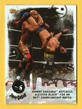 2020 Topps WWE NXT Johnny Gargano Tribute #JG14 Replaces Aleister Black