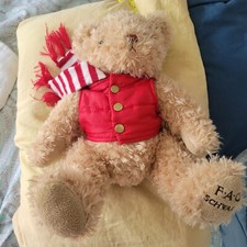 FAO Schwarz Teddy Bear 12 inch Anniversary Toy Plush NEW 2018