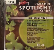 SC8737 IRISH SONGS NEW WRAPPED IN PLASTIC SOUND CHOICE KARAOKE LOT K